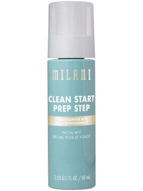 Milani Clean Start Prep Step Hypochlorous Acid Face Mist 60ml Skin Care Spray